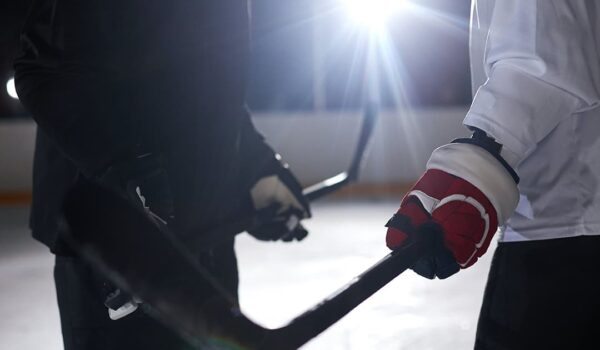 The difference between ice hockey and ball hockey
